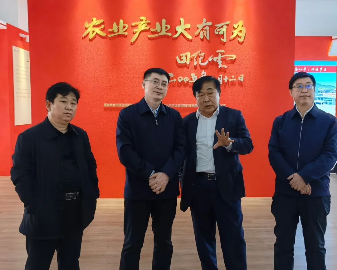 朝阳市委副书记、政法委书记张健一行领导参观考察朝阳韩伟蛋业